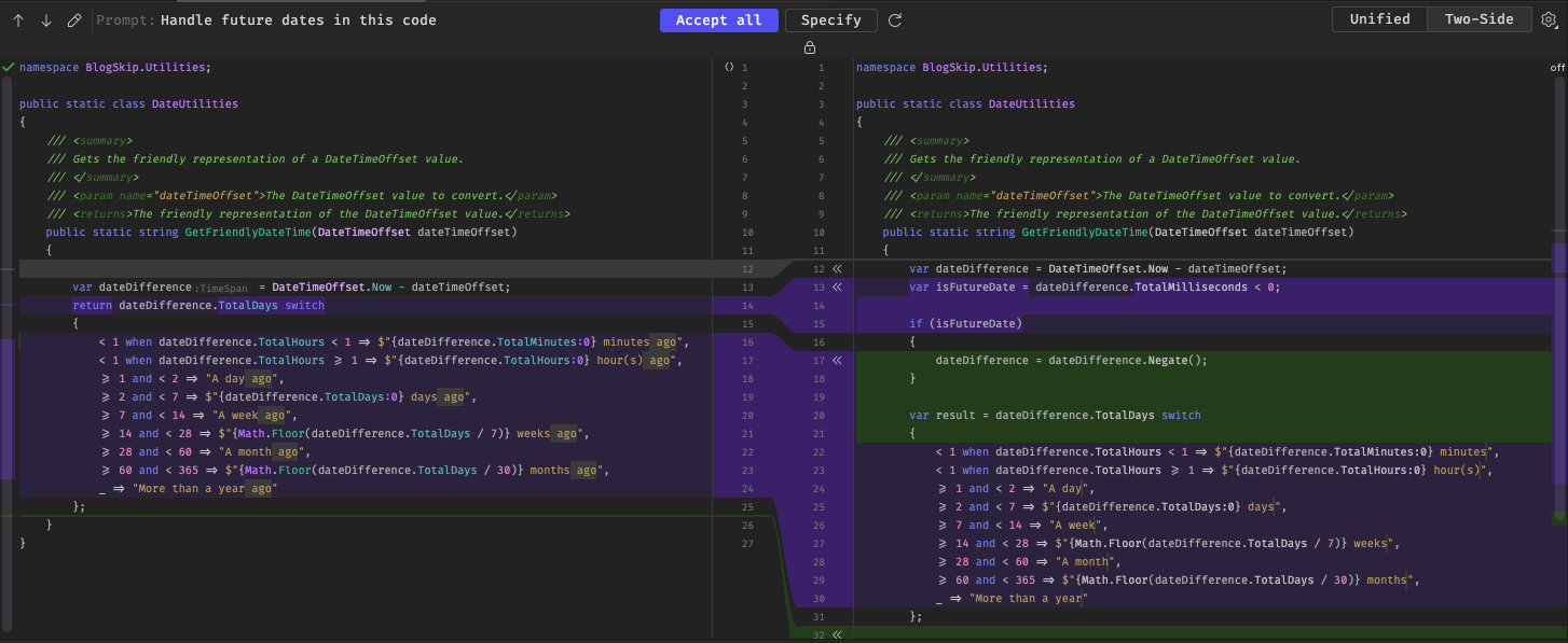 Code Diff